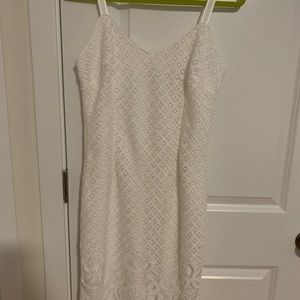 White House Black Market White Dress